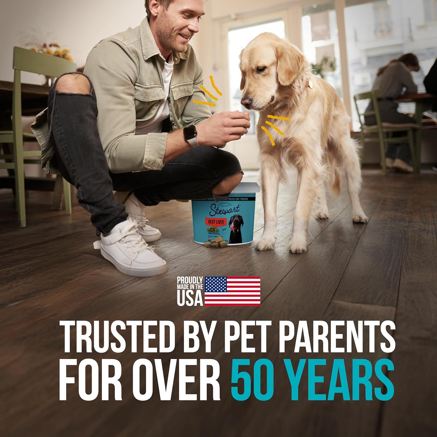100% Beef Liver Dog Treats, 14 Oz Tub, ~315 Pieces, Freeze Dried Raw, Single Ingredient, 50% Protein Training Treats or Meal Topper, Grain Free, Gluten Free