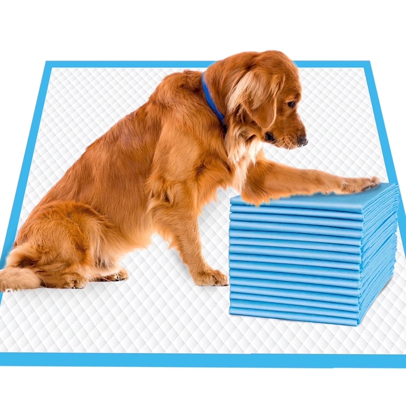 Puppy Pads Extra Large,30’’X36’’ ,30Count Pee Pads for Dogs ,XXL Disposable Potty Training Pads,Super Absorbent Dog Pee Pads,Wee Wee Pads for Doggies,Leak-Proof & Quick-Dry Pet Pads