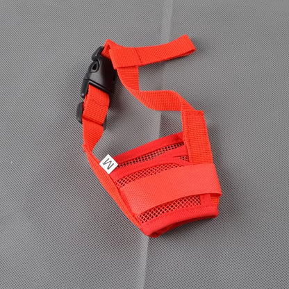 Anti Barking Dog Muzzle for Small Large Dogs Adjustable Mesh Breathable Pet Mouth Muzzles for Dogs Nylon Straps Dog Accessories
